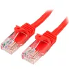 StarTech.com 7m Red Cat5e Ethernet Patch Cable with Snagless RJ45 Connectors