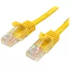 StarTech.com 5m Yellow Cat5e Ethernet Patch Cable with Snagless RJ45 Connectors