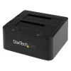 StarTech.com Universla hard drive docking station - SATA and IDE dock - 2.5in & 3.5in HDD and SSD docking station with UASP & SATA III - SATA 6Gbps transfer speeds