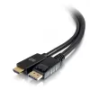 C2G Cables To Go 0.9m DP to HDMI Cable 4K Passive Black