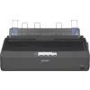 Epson LX-1350 dot matrix printer. 9 pins. 136column. original+4 copies. 300cps HSD (10 cpi). 3 paper paths. single sheet andcont. USB. Parallel and Serial I/F